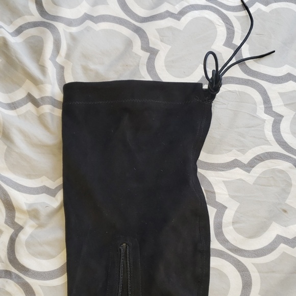 Boohoo Black Over the Knee Boot - Picture 7 of 8